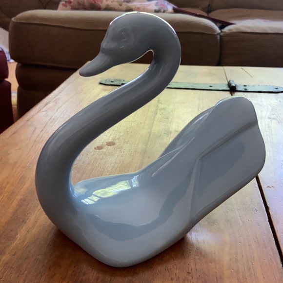 Bath Vintage Ceramic Swan Towel Holder Poshmark